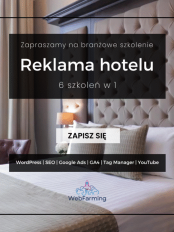 szkolenie reklama hotelu